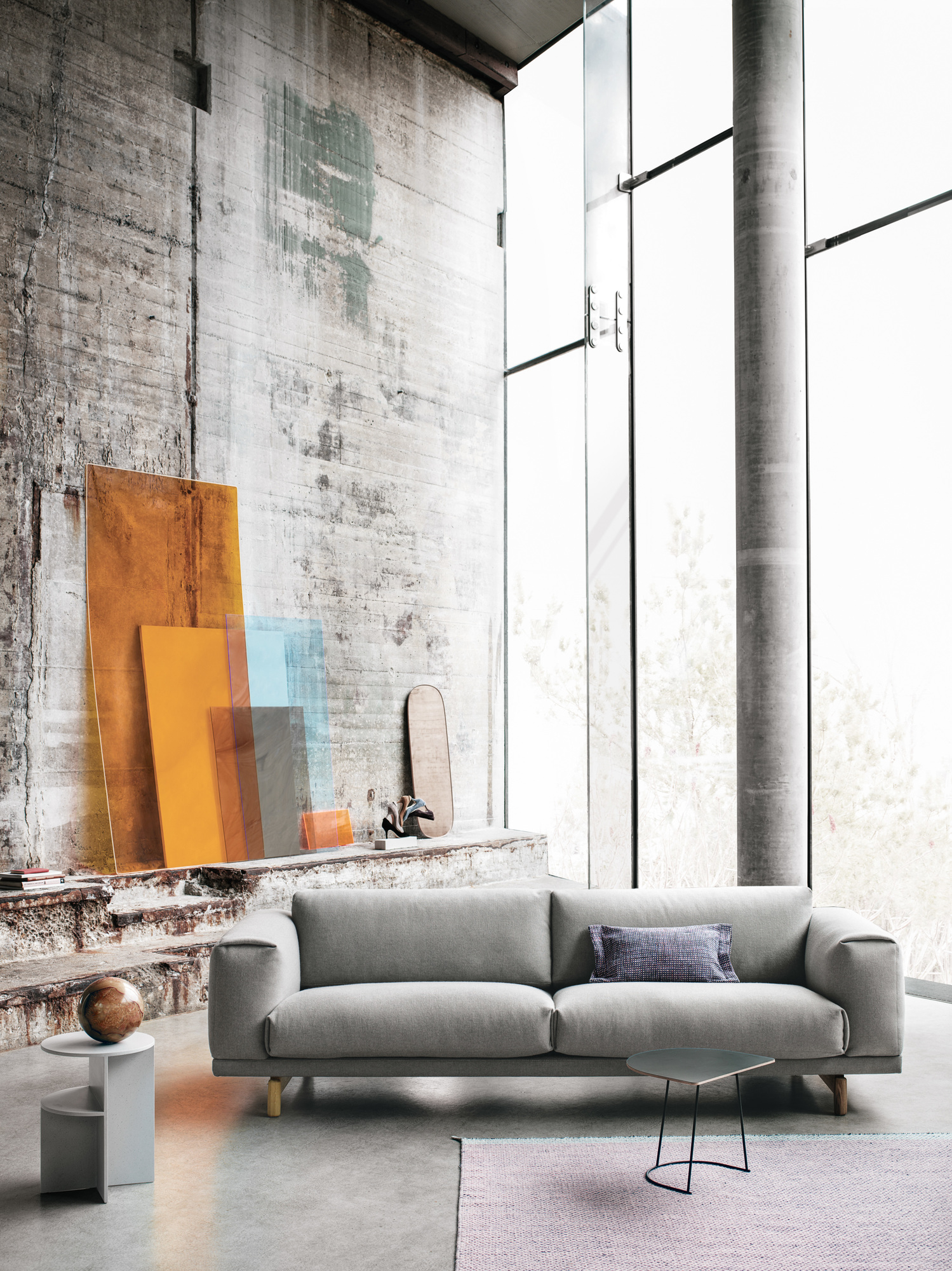 Airy Coffee Table Half Size Beistelltisch Muuto | MUUTO 16904